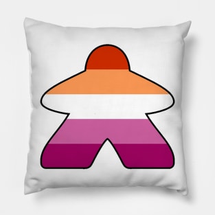 Lesbian Meeple Pillow