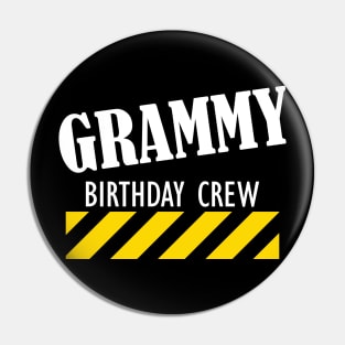 Grammy Birthday Crew w Pin