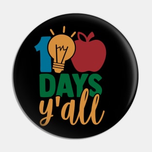 100 days y'all Pin