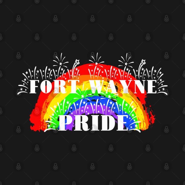 Fort Wayne Gay Pride Rainbow by tropicalteesshop
