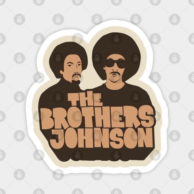 Get Da Funk Out Ma Face - The Johnson Brothers Magnet by Boogosh