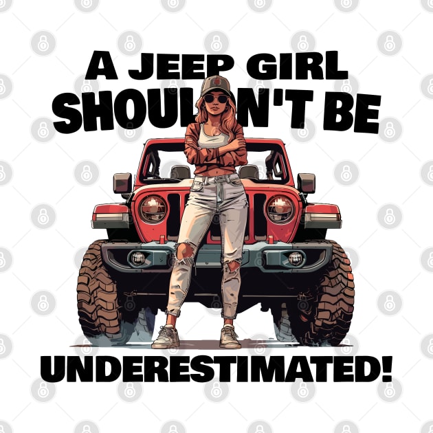 A jeep girl shouldn't be underestimated! by mksjr