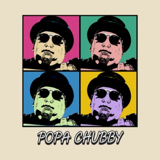 Popa Chubby 80s Pop Art Style T-Shirt