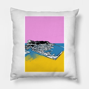 The Rock of gibraltar Pillow