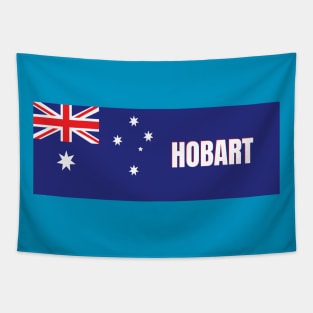 Hobart City in Australian Flag Tapestry