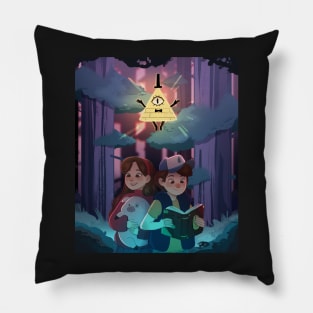 mystery twins Pillow