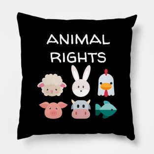 Animal Rights Pillow