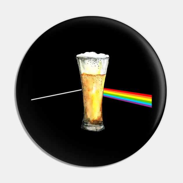 Beer Side of the Moon Pin by EnchantedTikiTees