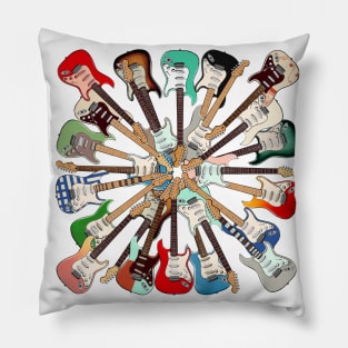 So Many Strats Pillow