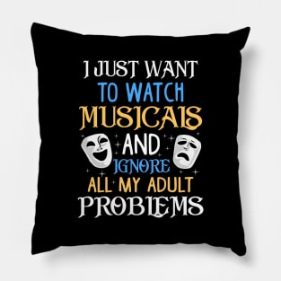 Watch Musicals Pillow