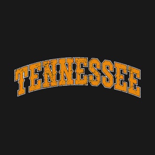 Vintage Tennessee Mens Womens orange T-Shirt