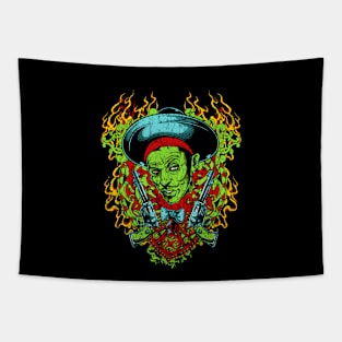 owboy zombies Tapestry