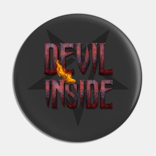 DEVIL INSIDE - Satan / Horror / Devil Pin