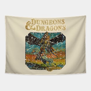 VINTAGE DUNGEONS & DRAGONS BLUE Tapestry