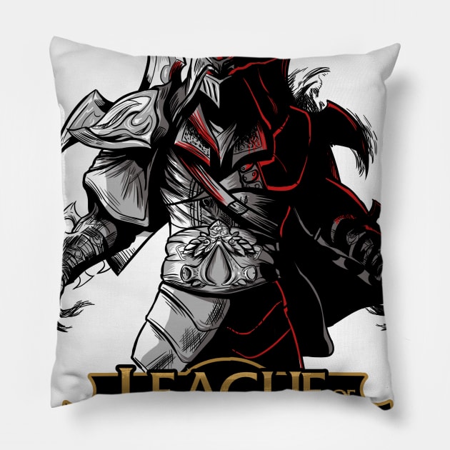 League of Assassin's Pillow by RedBug01