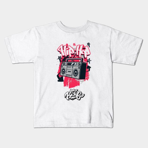 Hip Hop King Radio Old Skool Style Hip Hop Old School Kids T