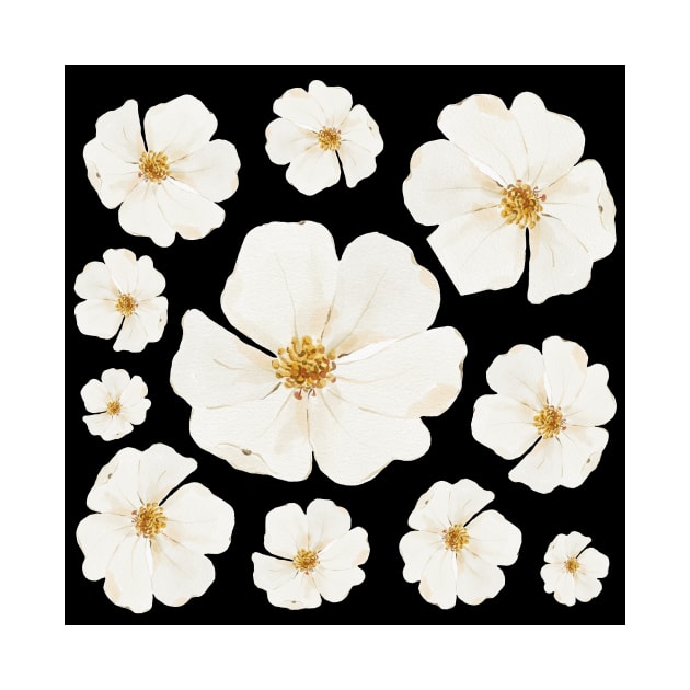 White Magnolia Decor by merchonly4you