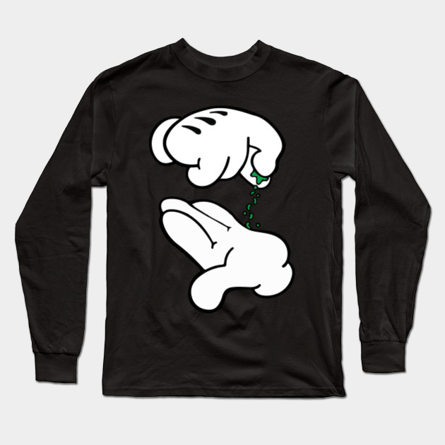 mickey mouse hands shirt