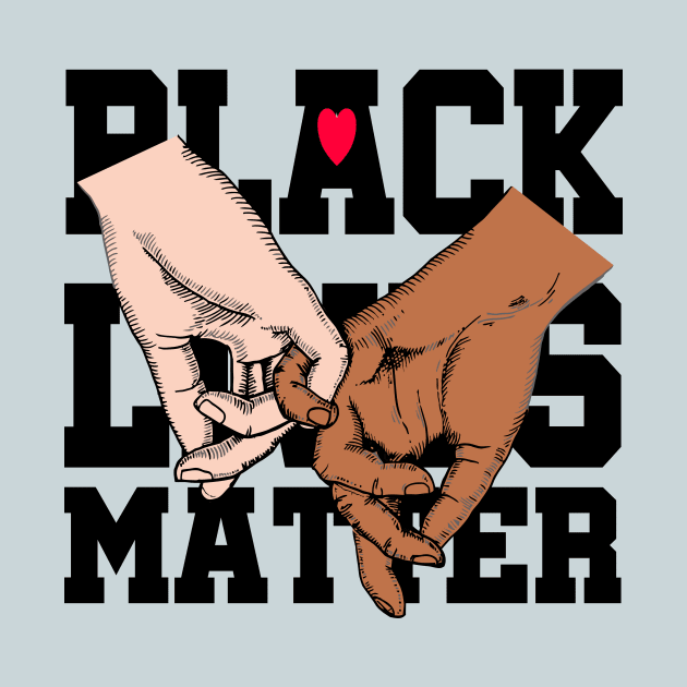 Black lives matter..black white unity by DODG99