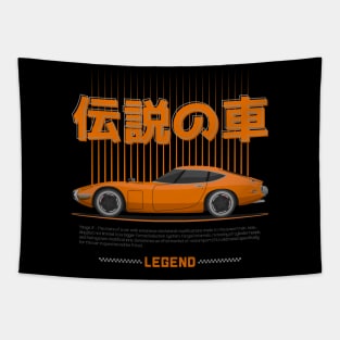 Tuner Orange 2000 GT JDM Tapestry