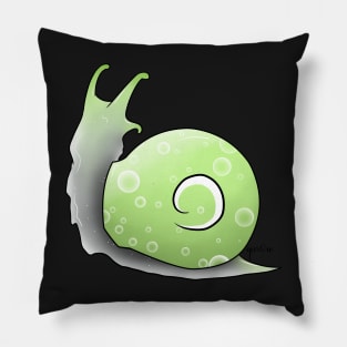 Agender Pride Snail Pillow