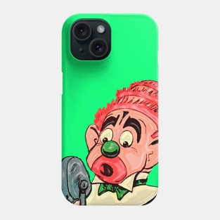 Clown singing Phone Case