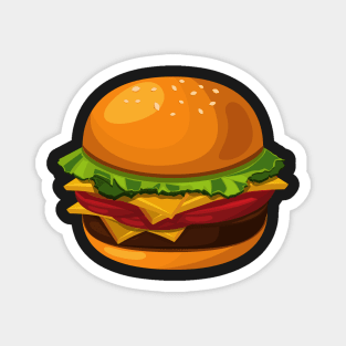 The Perfect Burger Magnet