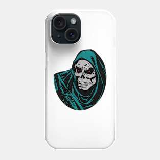 Reaper Skull In Hood Design Phone Case