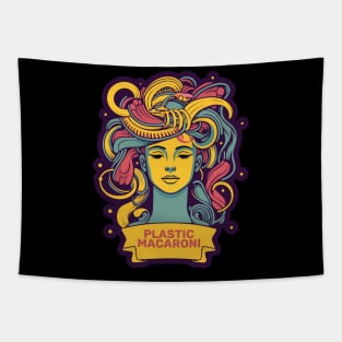 Plastic Macaroni Boho Trippy Hippy Changeling Tapestry