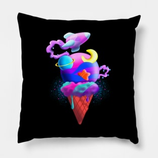 ICE CREAM SPACE Pillow