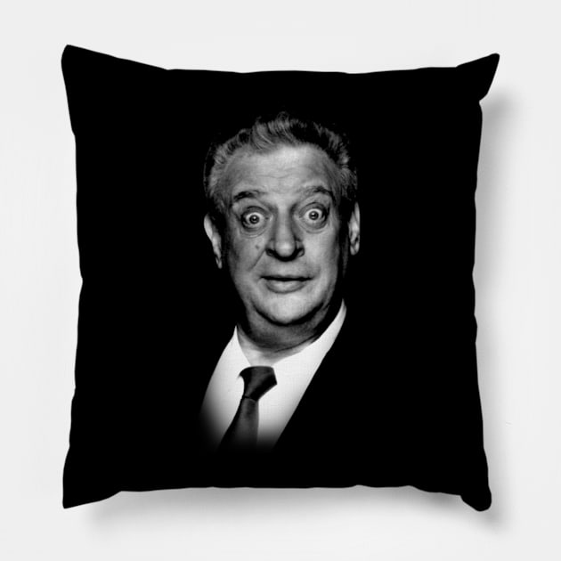 Rodney Dangerfield Pillow by danterjad