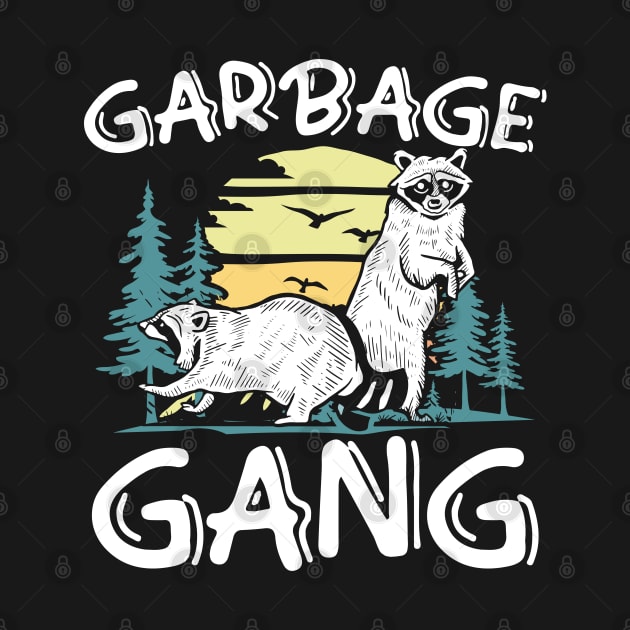 Garbage Gang Racoon by AngelBeez29