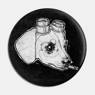 Steampup Weinerdog Pin