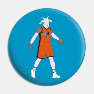 Russell Westbrook, The GOAT Pin