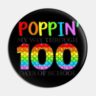 Poppin My Way Through 100 Days Of School Pin