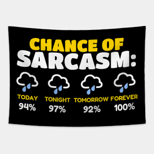 Chance of Sarcasm Tapestry