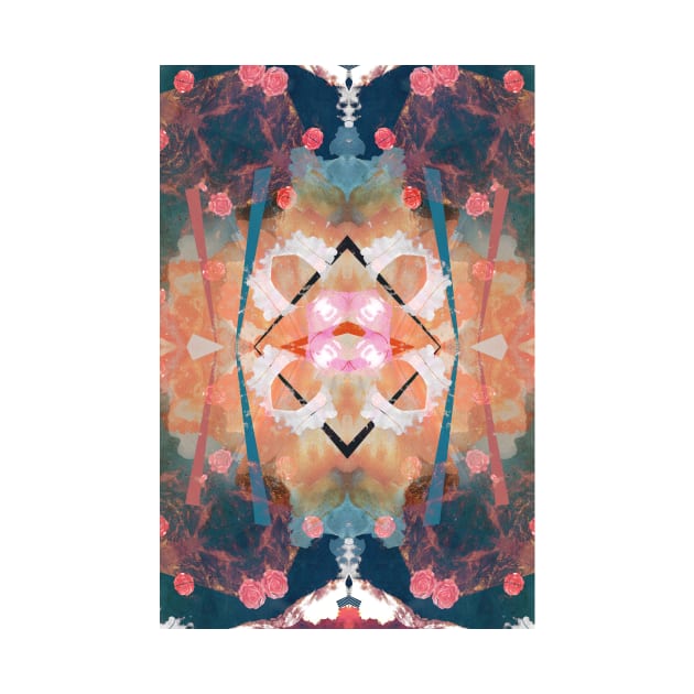 Floral angelic abstract rennaisance pattern by mikath