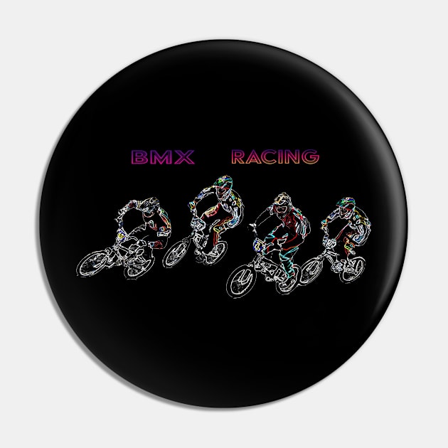 BMX Pin by rickylabellevie