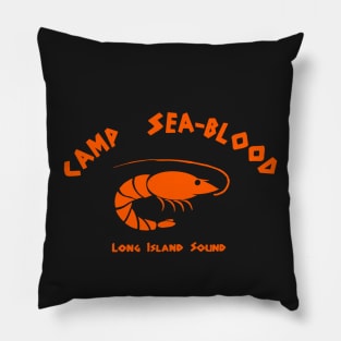 Camp Sea Shrimp Orange vr Pillow