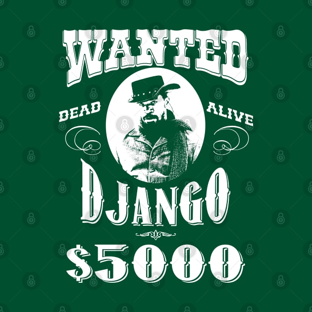 Django Wanted Poster by woodsman