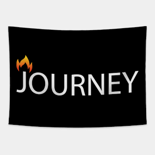 Journey text design Tapestry