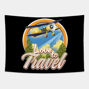 Love to Travel Tapestry