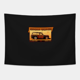 SURFING COCOA BEACH FLORIDA Tapestry