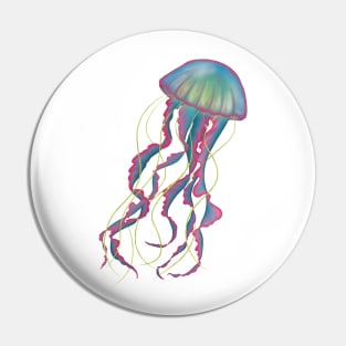 Amazing glowing jellyfish Pin