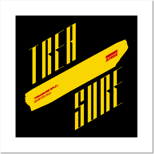 ATEEZ - Album cover w/Names Poster for Sale by Happisprout