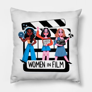 Women in Film Celebration - Cinematic Equality Pillow