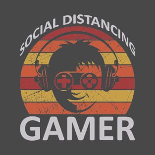 Social Distancing Gamer T-Shirt