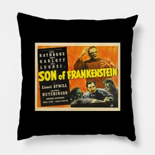 Son Of Frankenstein Movie Poster Pillow