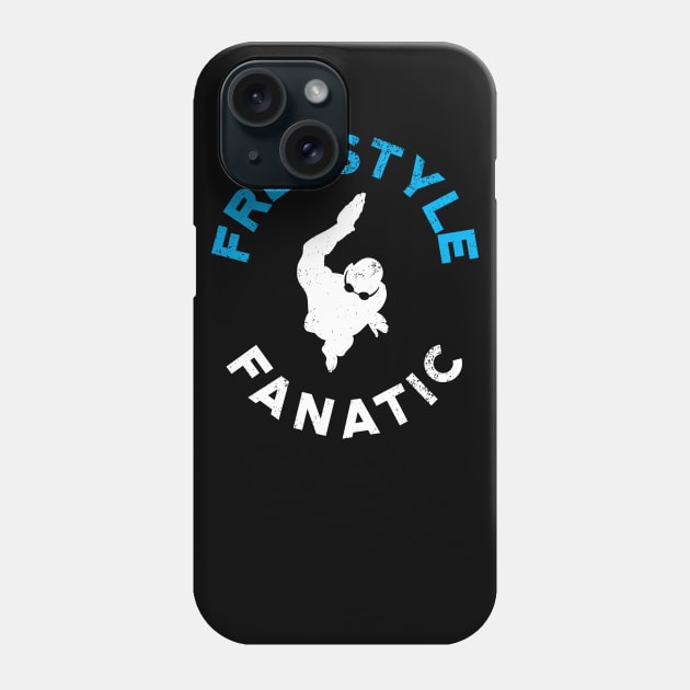 Freestyle Fanatic Swimmer Phone Case by atomguy