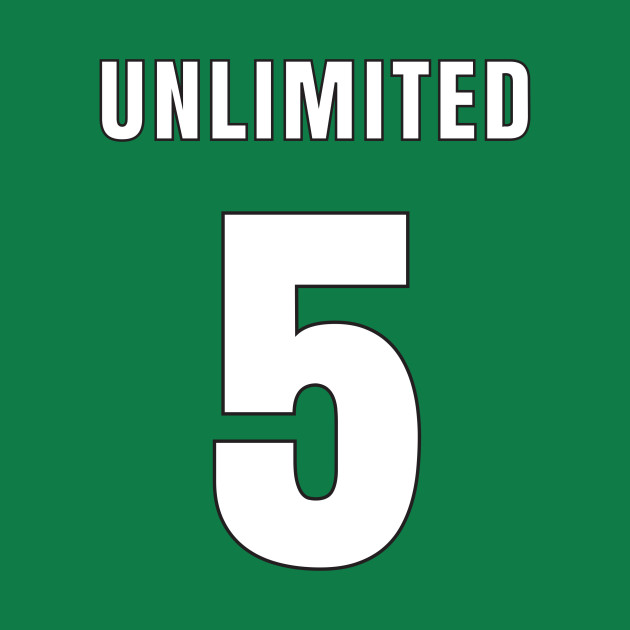 UNLIMITED NUMBER 5 BACK-PRINT by mn9